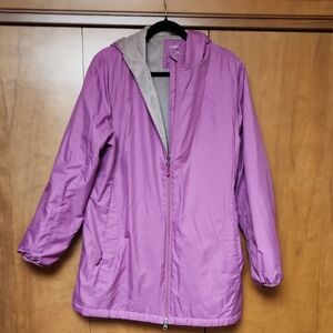 LL Bean Lined Windbreaker